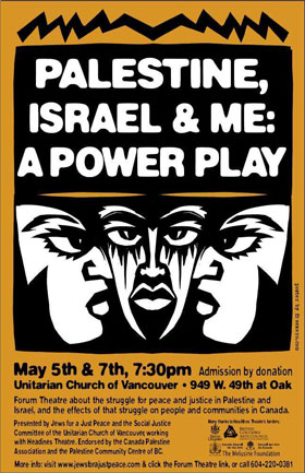 Palestine, Israel and Me poster