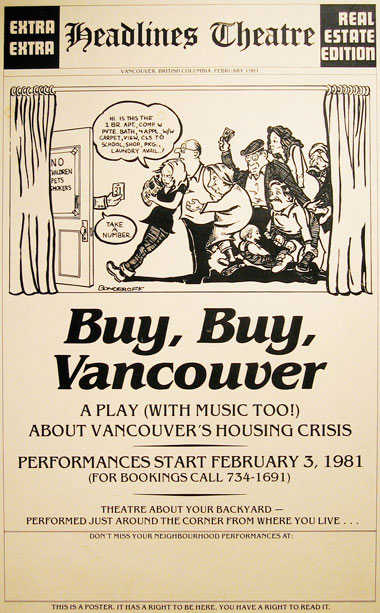 Buy, Buy, Vancouver poster