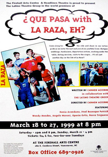 ¿Qué pasa with la Raza, EH? poster